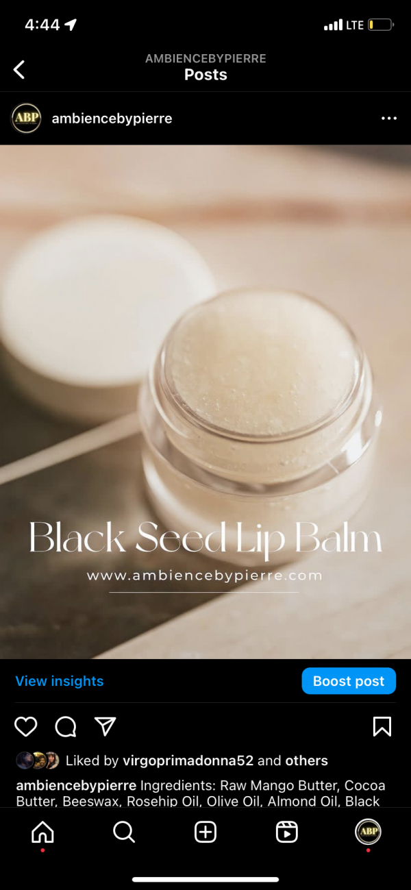 BLACK SEED LIP BALM