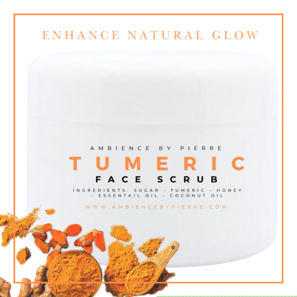 TURMERIC FACE SCRUB 8oz.