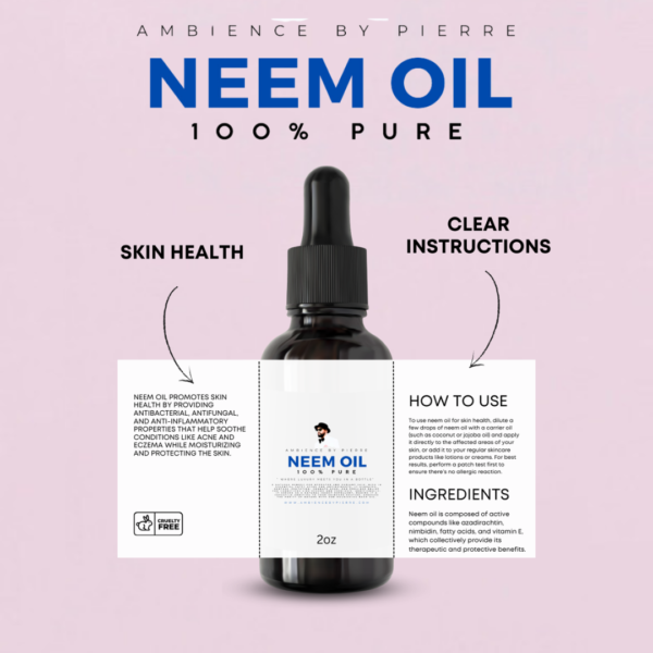 NEEM OIL 100% PURE (2oz)